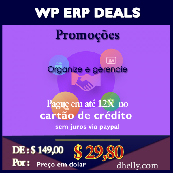 WP ERP Deals – promoções